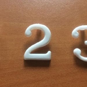 Letras Para Pizarrón Ranurado de 14mm - Scrivania