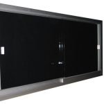 VITRINA CON PIZARRON RANURADO 90x120 CM - Scrivania