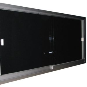 VITRINA CON PIZARRON RANURADO 90x120 CM - Scrivania