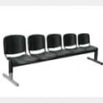 Banca Tandem De 5 Plazas Iso Plastic. - Scrivania