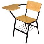 SILLA PARA PRIMARIA 1°A 3° CON PALETA DE TRIPLAY - Scrivania