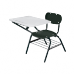 SILLA DE POLIPROPILENO 2 PIEZAS CON PALETA RECTANGULAR DE FORMAICA - Scrivania