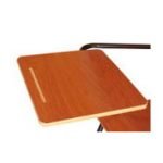 SILLA DE POLIPROPILENO 2 PIEZAS CON PALETA RECTANGULAR DE TRIPLAY