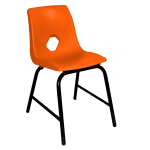 SILLA PARA MAESTRO CONCHA DE POLIPROPILENO - Scrivania