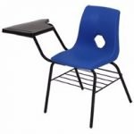 silla para primaria con paleta en concha de polipropileno