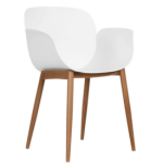 CRUX MANTOVA CREMA SILLA DE VISITA