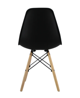 EQQULEUS ECO NEGRA SILLA VISITA