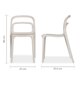ASTI BEIGE SILLA VISITA