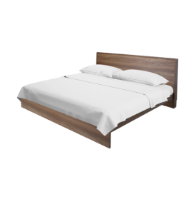 CAMA KING SIZE MARSALA NOGAL