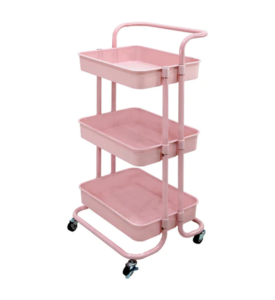 TRENDY CARRITO ORGANIZADOR ROSA