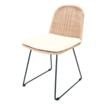 VULPECULA CAICOS NATURAL SILLA DE VISITA