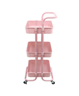 CARRITO ORGANIZADOR TRENDY CARRITO ORGANIZADOR ROSA