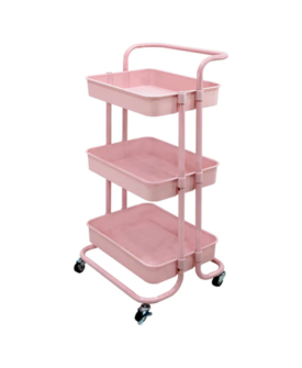CARRITO ORGANIZADOR TRENDY CARRITO ORGANIZADOR ROSA