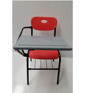 SILLA 2 PIEZAS POLIPROPILENO CON PALETA RECTANGULAR