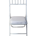 Silla Tiffany Plegable Blanca