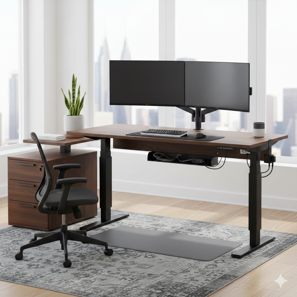 El escritorio se debe elegir de acuerdo a las necesidades del usuario, su actividad y horario de uso