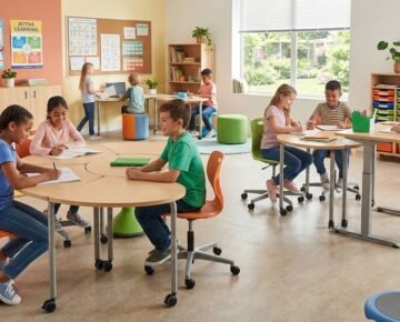 Mobiliario Ergonómico y Dinámico: ¿Tu hijo sigue sentado en el siglo pasado?