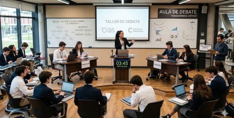 7 PUNTOS A CONSIDERAR PARA ELEGIR MOBILIARIO DE AULAS DE DEBATE