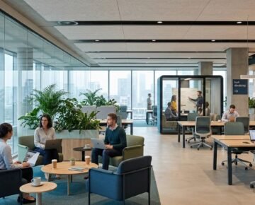 Oficinas Híbridas y Espacios Flexibles
