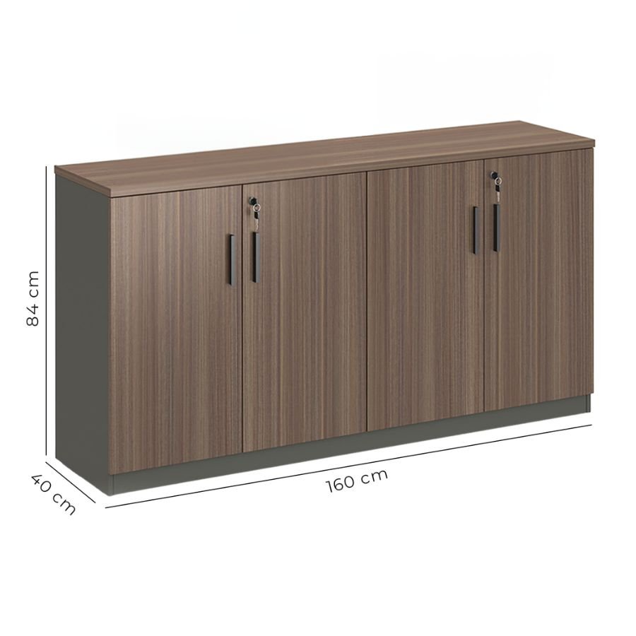 CREDENZA ZARINA Esquema de dimensiones de la credenza Zarina 160 cm por 84 cm por 40 cm en ScrivaniaMx