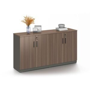 Vista general de la credenza Zarina para oficina con diseño elegante en ScrivaniaMx