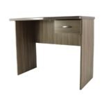 Escritorio Rovere color roble de Scrivania con superficie de madera texturizada. Mueble operativo e industrial para oficinas.