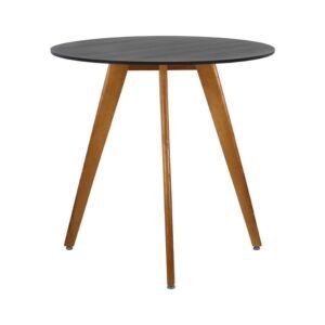 Mesa circular Acrux 80cm color negro de ScrivaniaMX