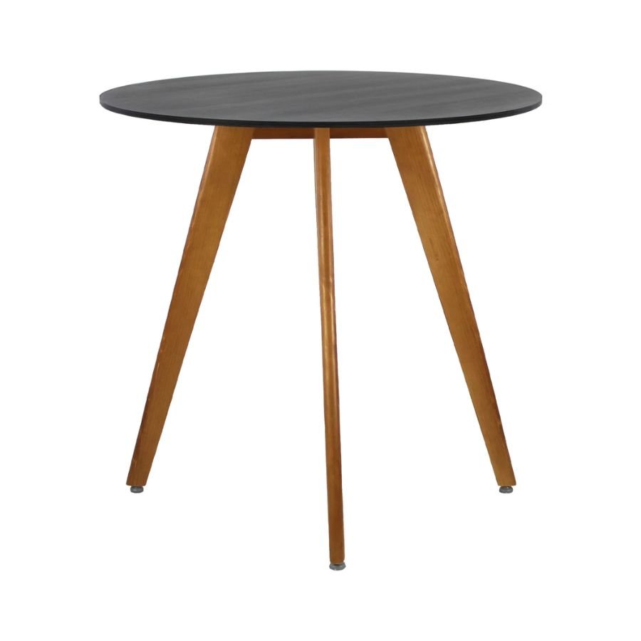 Mesa Acrux Mesa circular Acrux 80cm color negro de ScrivaniaMX