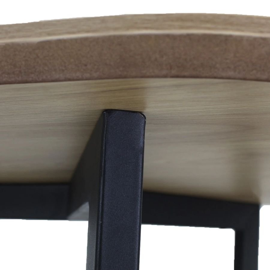 MESA DE COMEDOR CAMBOYA 180X90 Detalle de textura en madera de encino mesa Camboya ScrivaniaMX