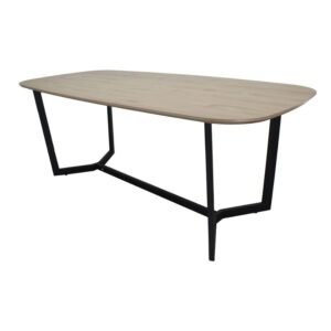 Mesa de comedor Camboya 180x90 en acabado encino ScrivaniaMX