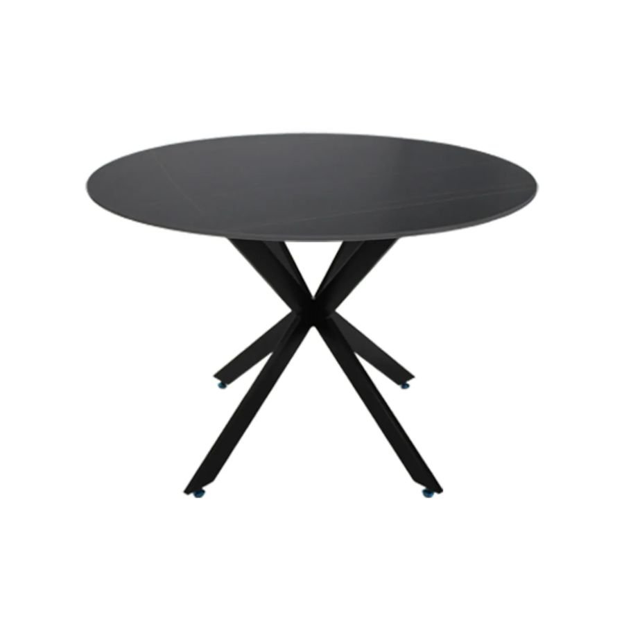MESA DE COMEDOR UGANDA Diagrama técnico de componentes y base mesa Uganda ScrivaniaMX