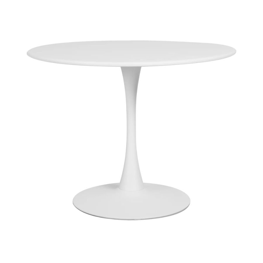 MESA DE EXTERIOR LAOS Mesa de exterior Laos color blanco diseño moderno ScrivaniaMx