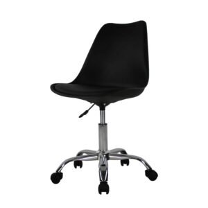 Silla ejecutiva Aerox color negro profesional de ScrivaniaMX