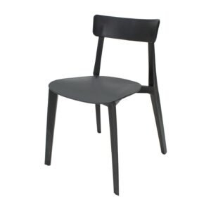 Silla Brianna color negro de estilo profesional de ScrivaniaMX