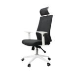 Silla Ejecutiva Columba gris con blanco