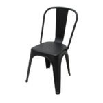 Silla Dante Plástico de diseño moderno y minimalista para comedor o terraza de ScrivaniaMX