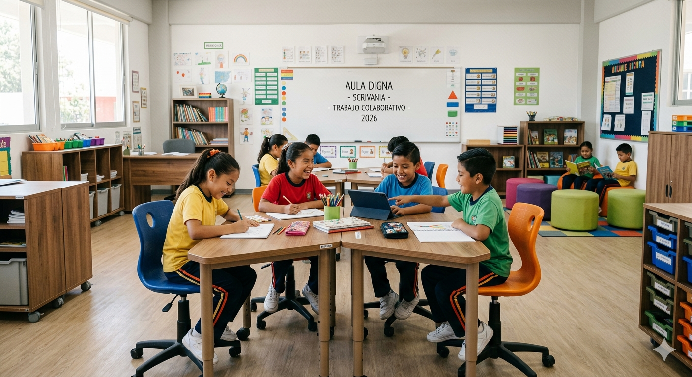 Aulas dignas y funcionales: Mobiliario escolar Mobiliario escolar