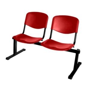 Banca Iso 2 plazas rojo