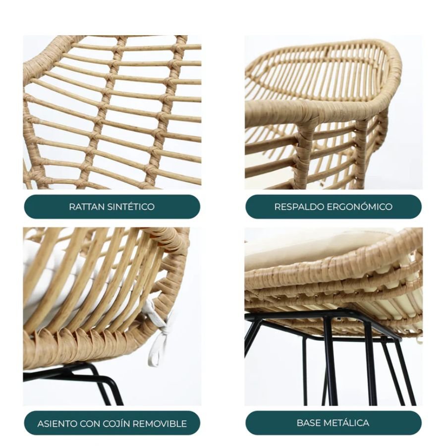 BANCO BRISA Rattan sintético Brisa