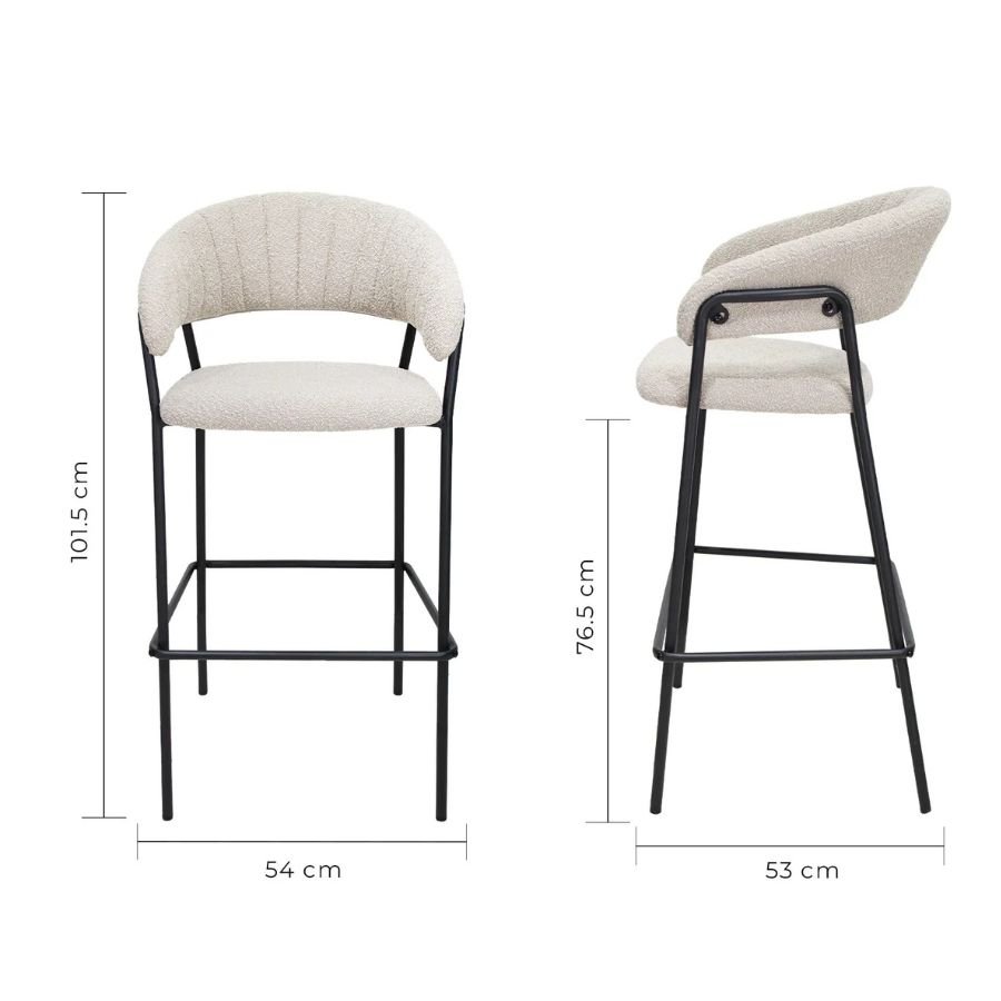 BANCO CASIA 75 CM Medidas Banco Casia 75