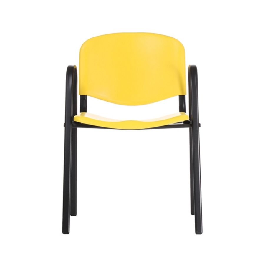 SILLA ISO ARM PLASTIC Silla Iso Amarilla Frontal
