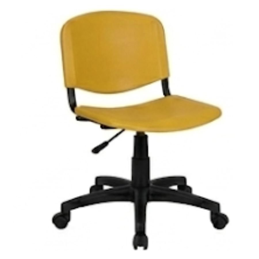SILLA ISO P PLASTIC Iso P Mostaza Sin Brazos