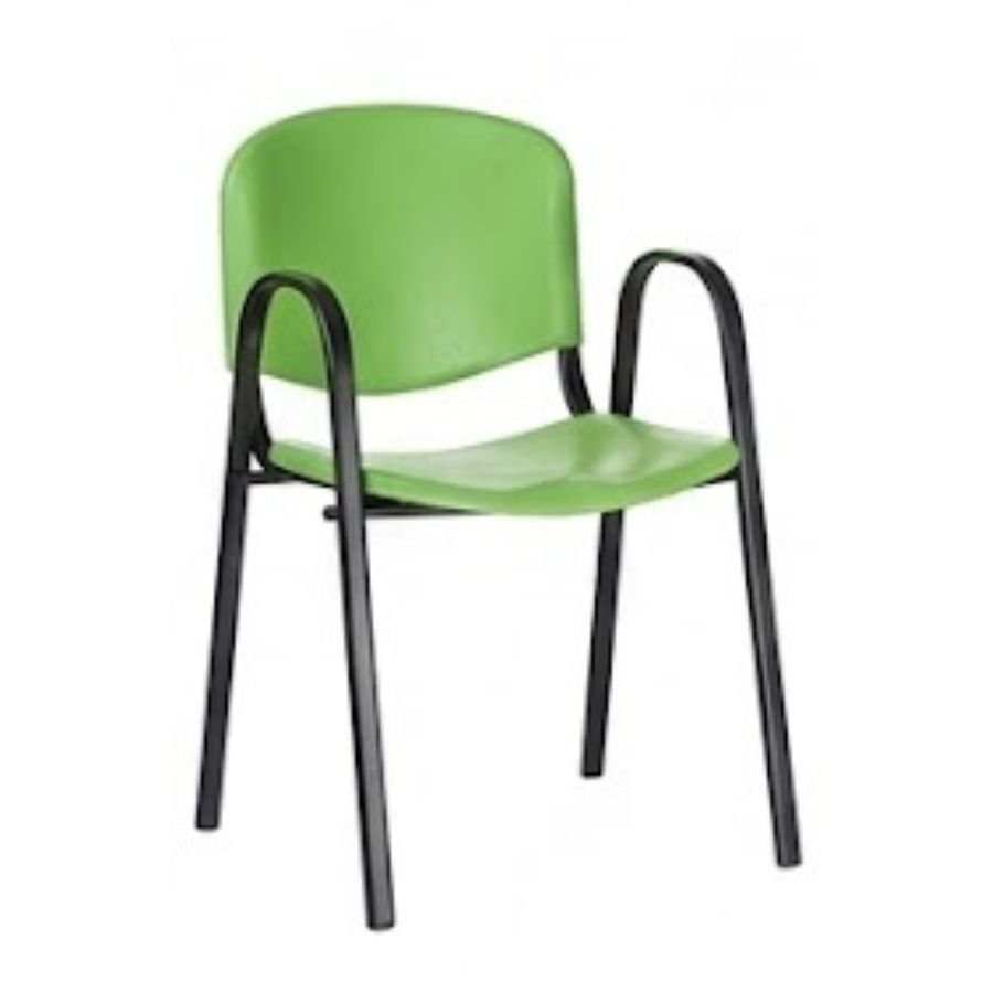 SILLA ISO ARM PLASTIC Silla Iso Verde Persp