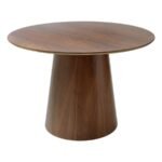 Mesa de comedor circular Adara amplia de 120cm ScrivaniaMx