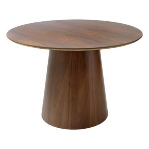 Mesa de comedor circular Adara amplia de 120cm ScrivaniaMx