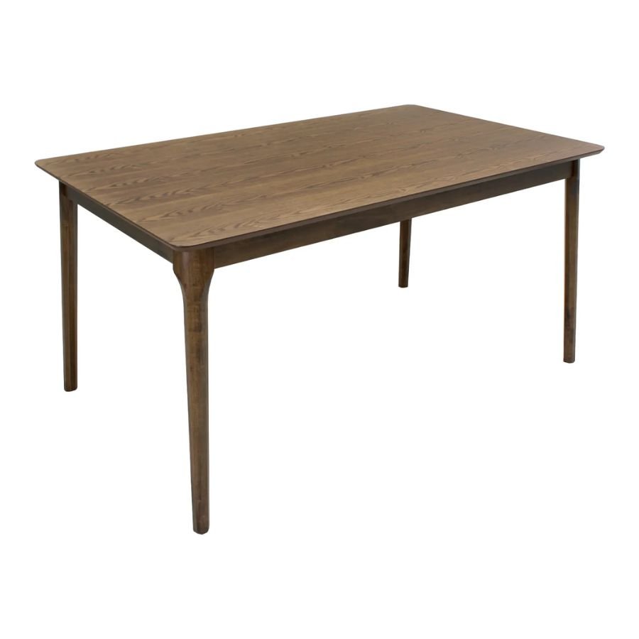 MESA DE COMEDOR VERONA R 150X90 Mesa de comedor Verona 150x90 en acabado nogal de ScrivaniaMx