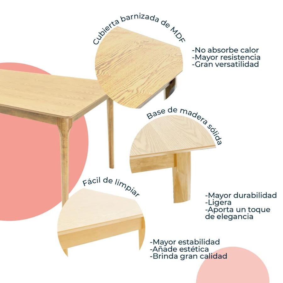 MESA DE COMEDOR VERONA R 150X90 Diagrama técnico de ensamble mesa Verona 150x90 ScrivaniaMx