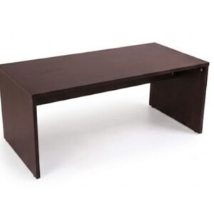 Mesa operativa de trabajo modelo Revolu de 120 cm vista tres cuartos ScrivaniaMx