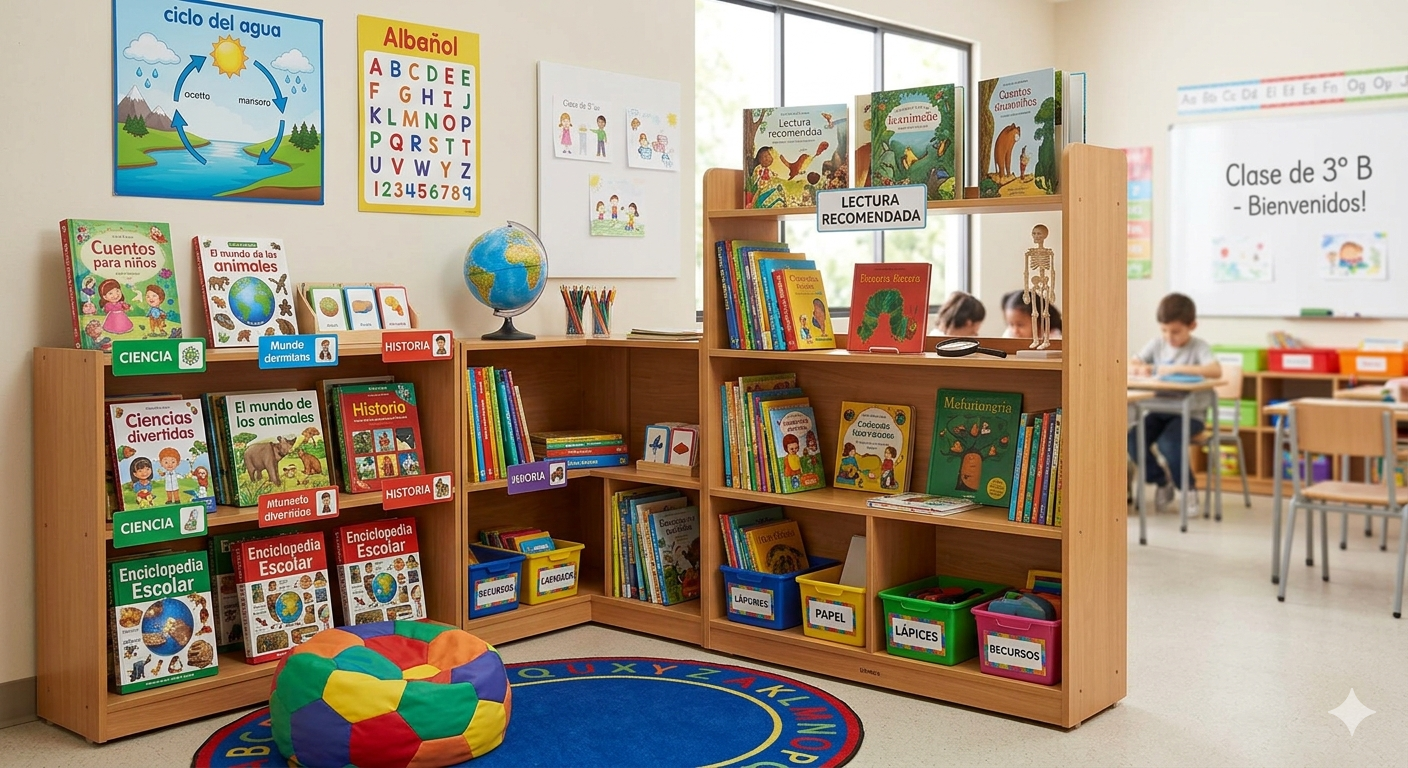 Mobiliario de Almacenamiento: Libreros libreros útiles para organización
