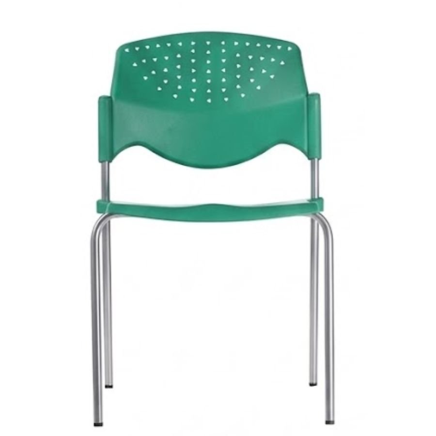 SILLA POLARI Silla Polari Verde Cromado